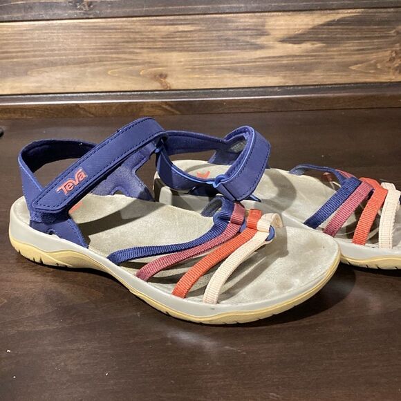 TEVA Womens Elzada Sandal WEB Sandal, Color: Eclipse Multi, Size: 7 - Picture 1 of 10